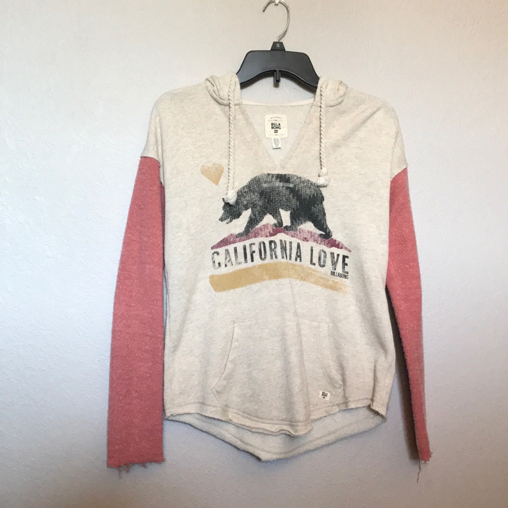 Billabong “california love” pullover hoodie